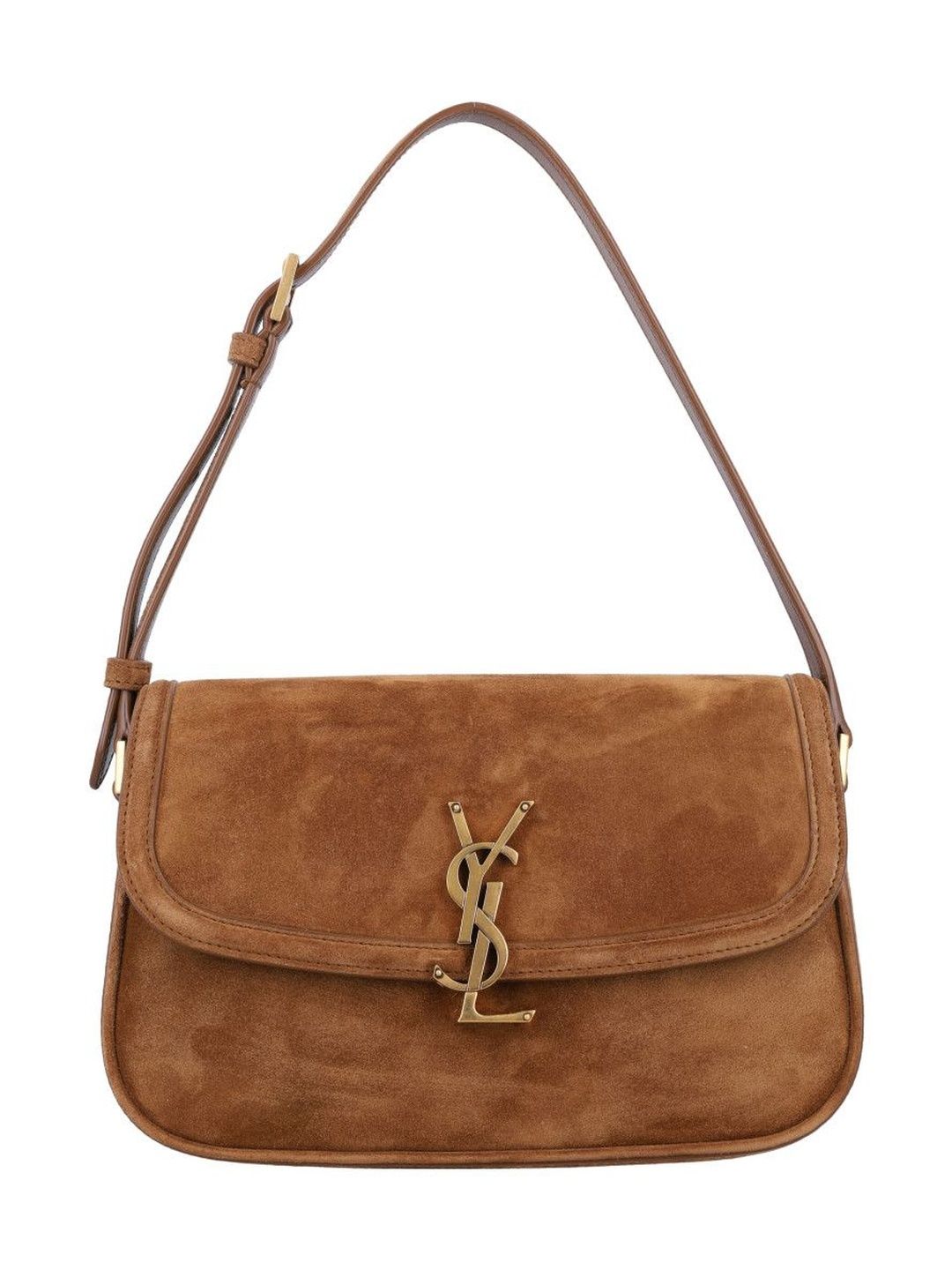Saint Laurent Brown Solferino Medium Shoulder Bag-picture-31