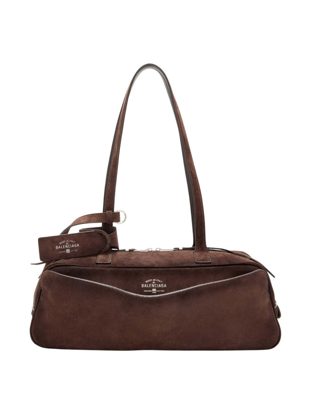 Balenciaga Brown Carrie Large Shoulder Bag-image-3