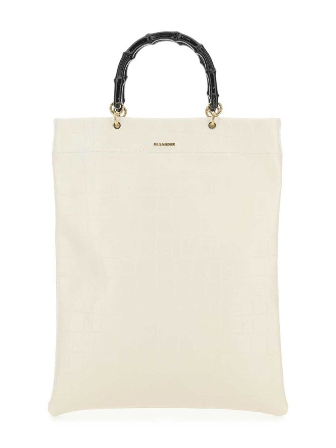 Jil Sander White Leather Tote-picture-17