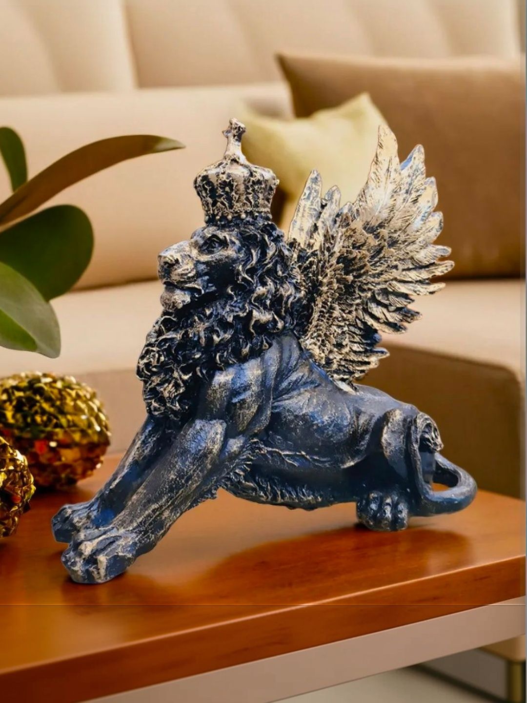 White Mango Decor Multicoloured Idol Showpiece-image-3