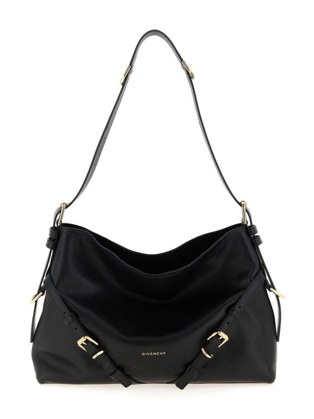 Givenchy Black Voyou Medium Shoulder Bag-picture-12