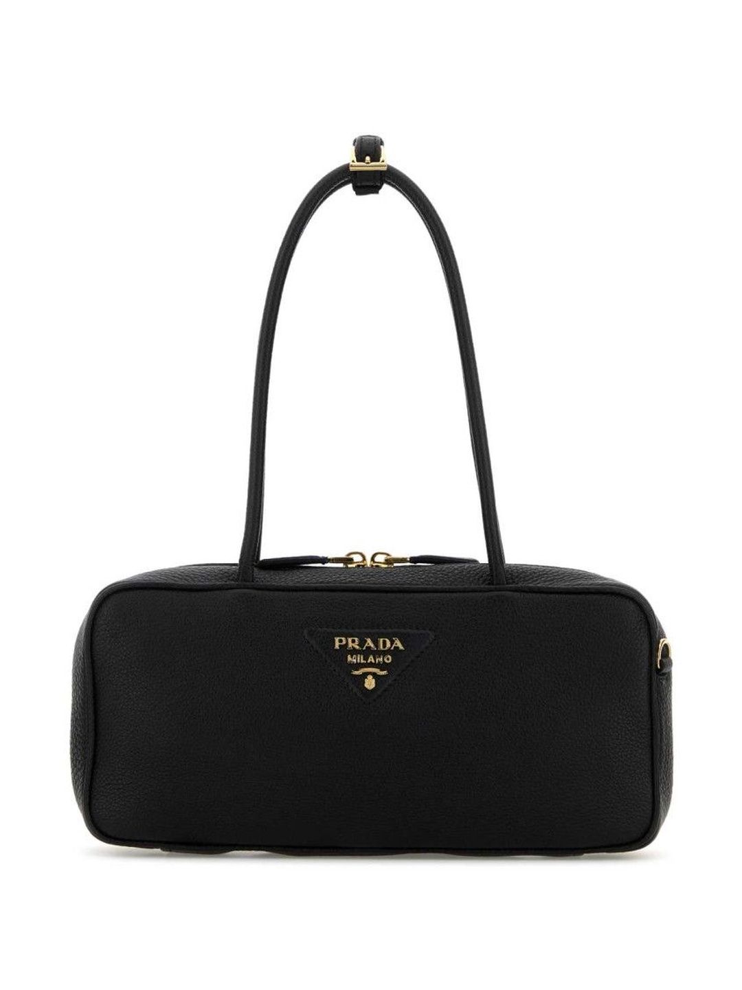 Prada Black Logo Shoulder Bag-picture-21