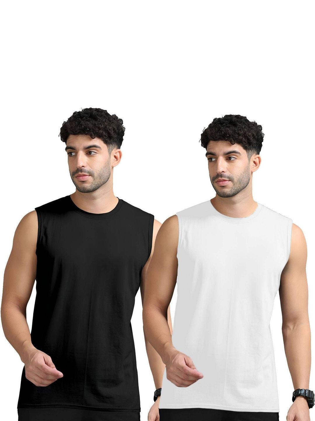 ROYAL-E-KASHMIR Pack of 2 Gym Vest-picture-22