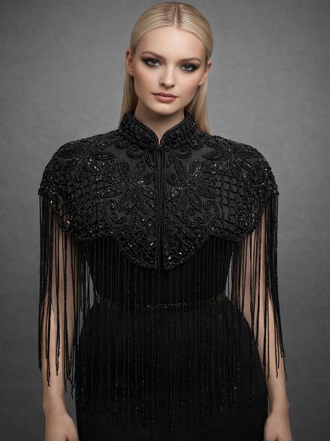 THE HOUSE OF THREADS Women Party Embellished Shrug-picture-25