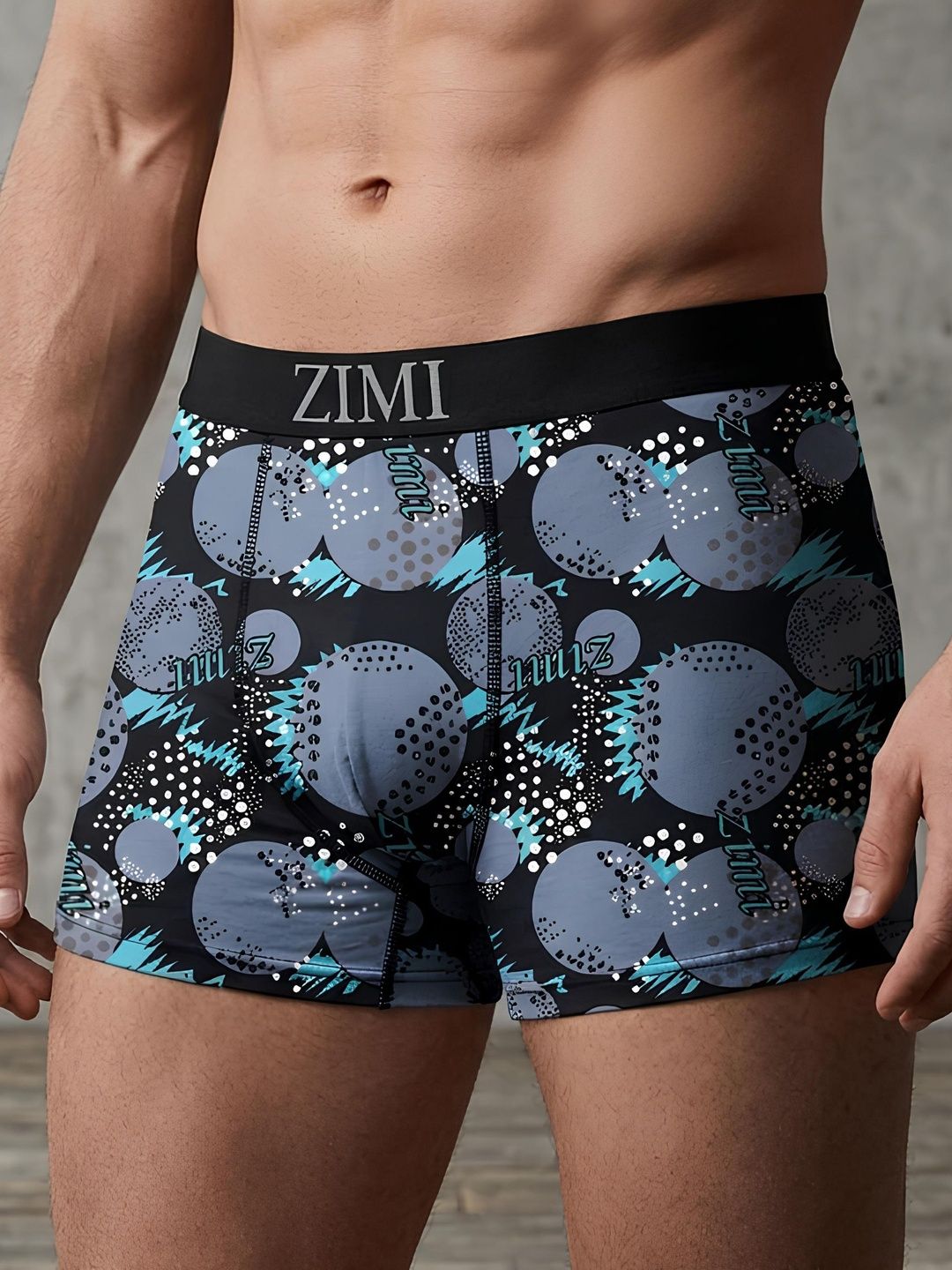 ZIMI LIFESTYLE Printed Trunks-picture-33