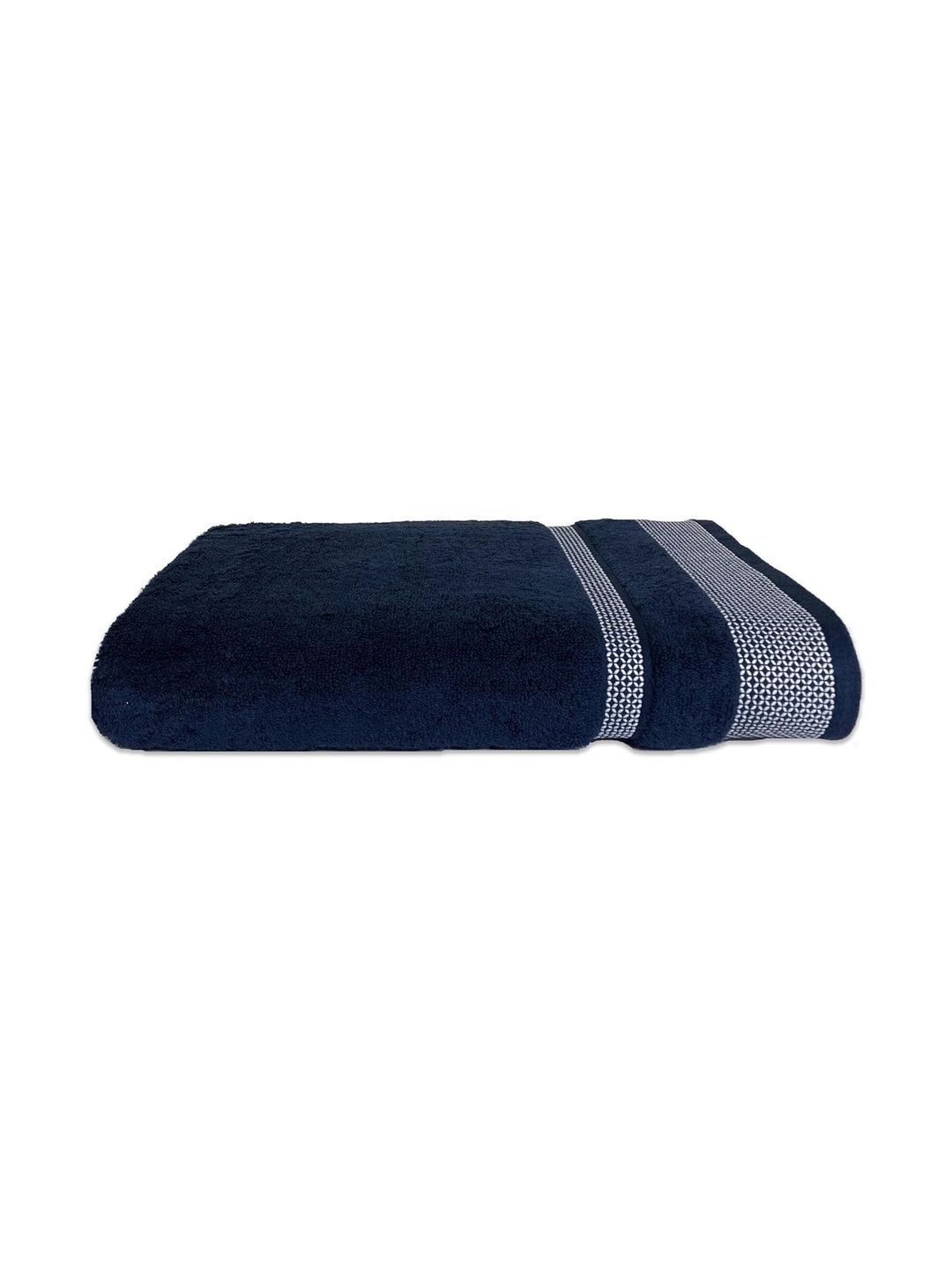 SPACES Blue 1 Cotton 600 GSM Bath Towel-image-17