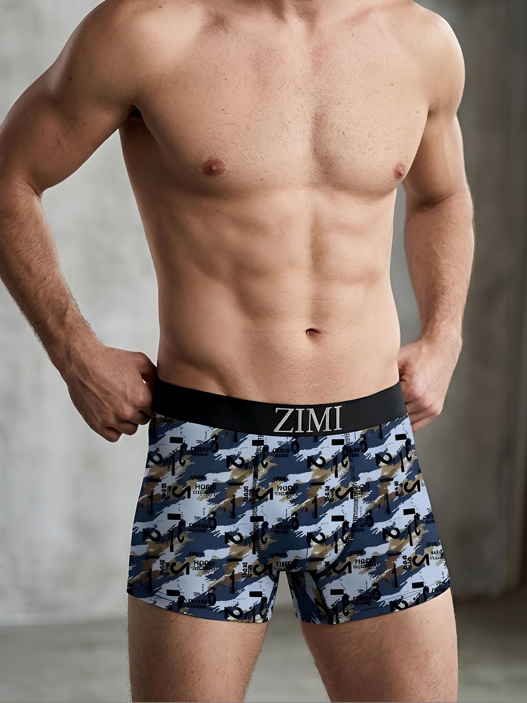 ZIMI LIFESTYLE Printed Trunks-picture-47