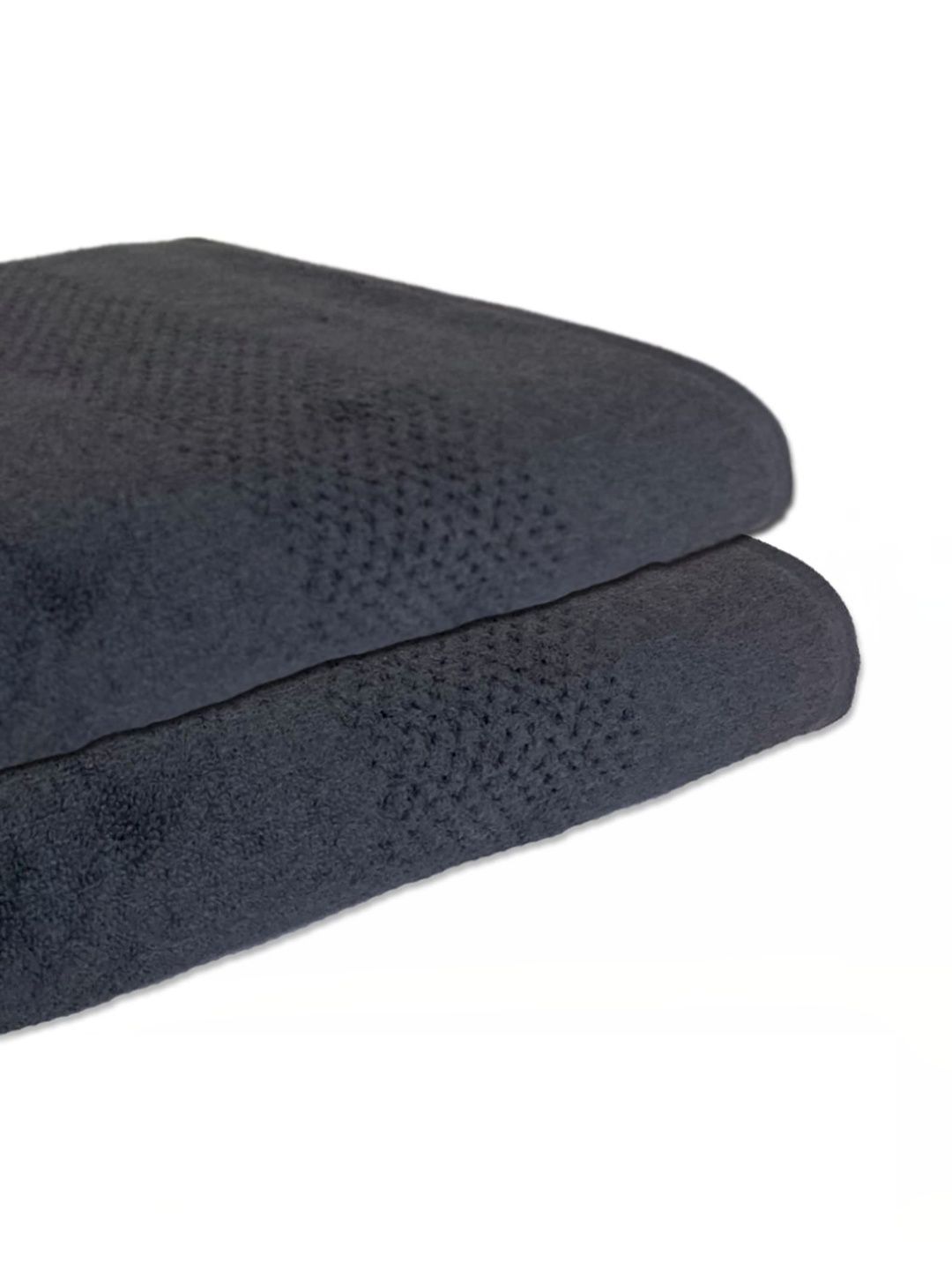 SPACES 2 Pieces Grey Cotton Hand Towels-image-41