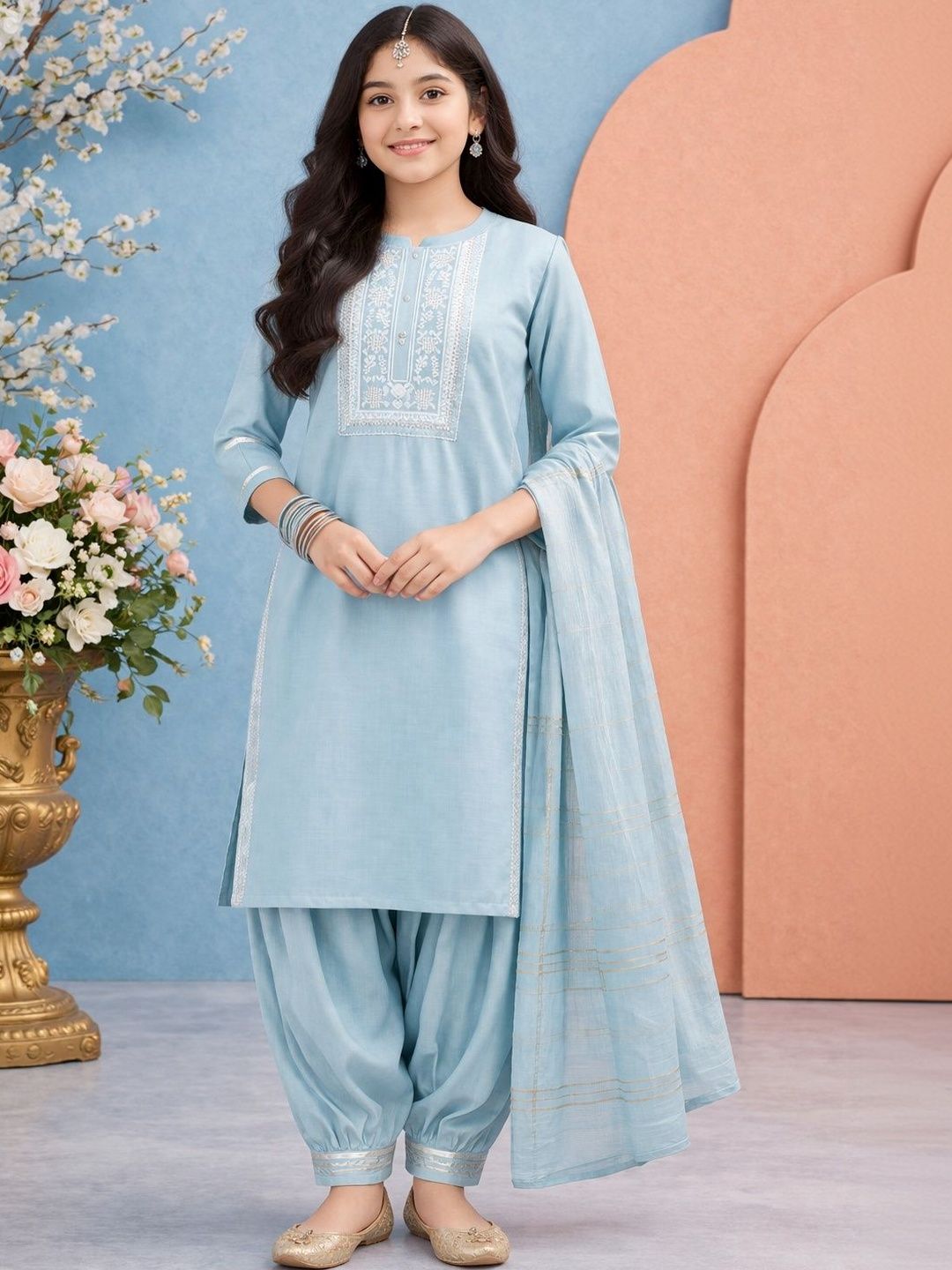 KALINI Girls Pure Silk-picture-22