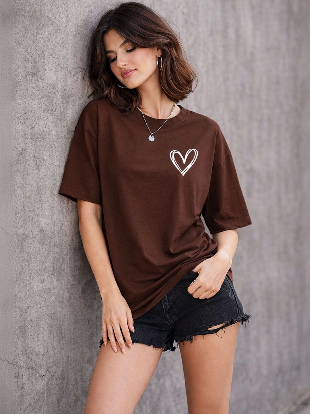 Moda Rapido Print Cotton Blend Boxy Top-picture-34