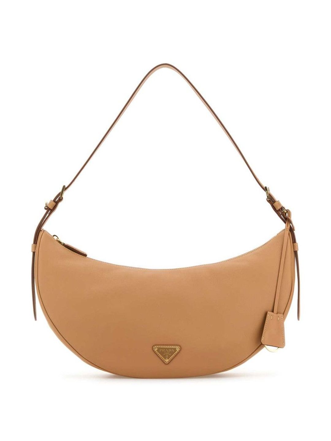 Prada Women Tan Leather Handbags-picture-21