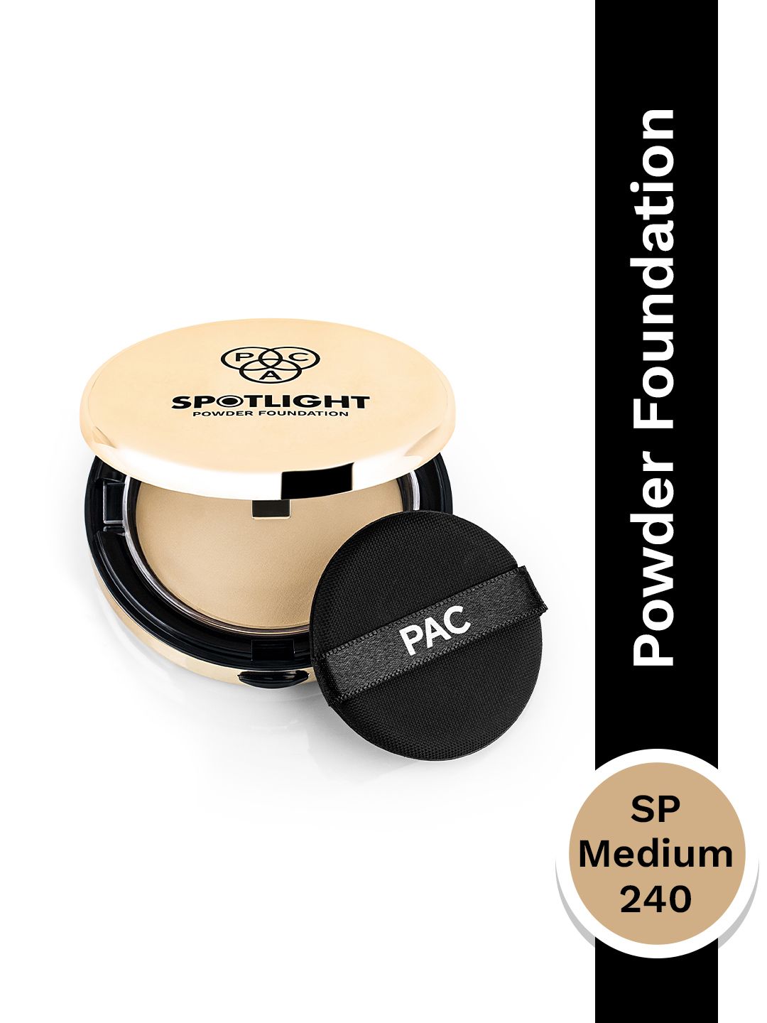 PAC Spotlight Oil-Control Powder Foundation 9g - SP Medium 240-picture-33