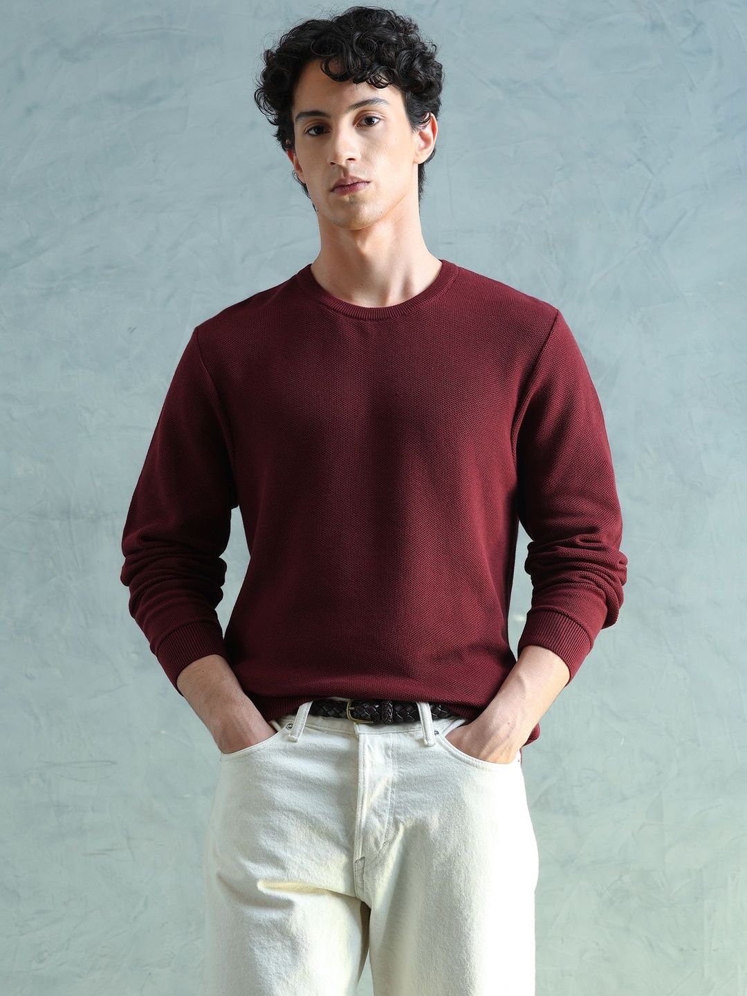 Arrow Sport Structured Lightweight Sweatshirt-picture-33