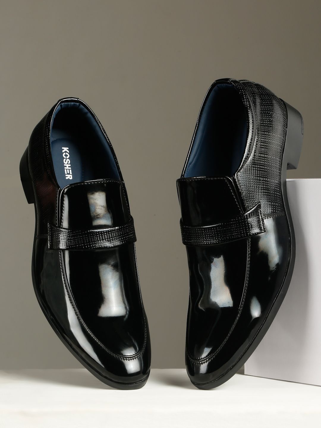 Kosher Men Formal Slip-Ons-image-41