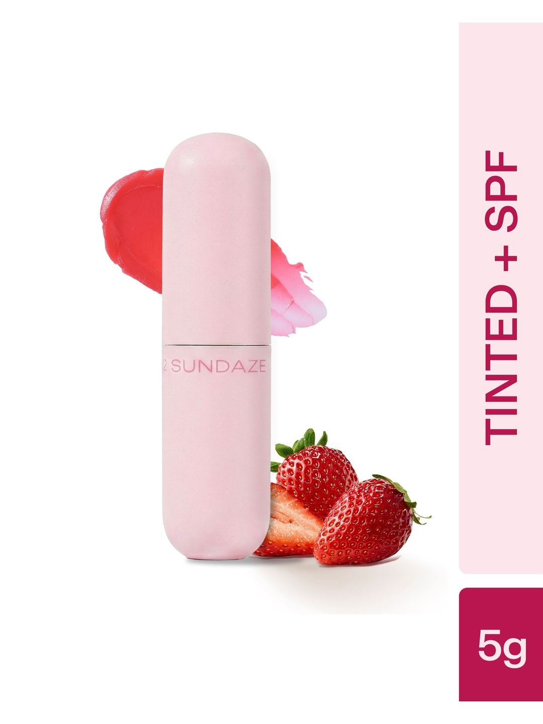 52 Sundaze SPF 30 PA+++ Lip Balm - Berry Butter - 5 g-image-3