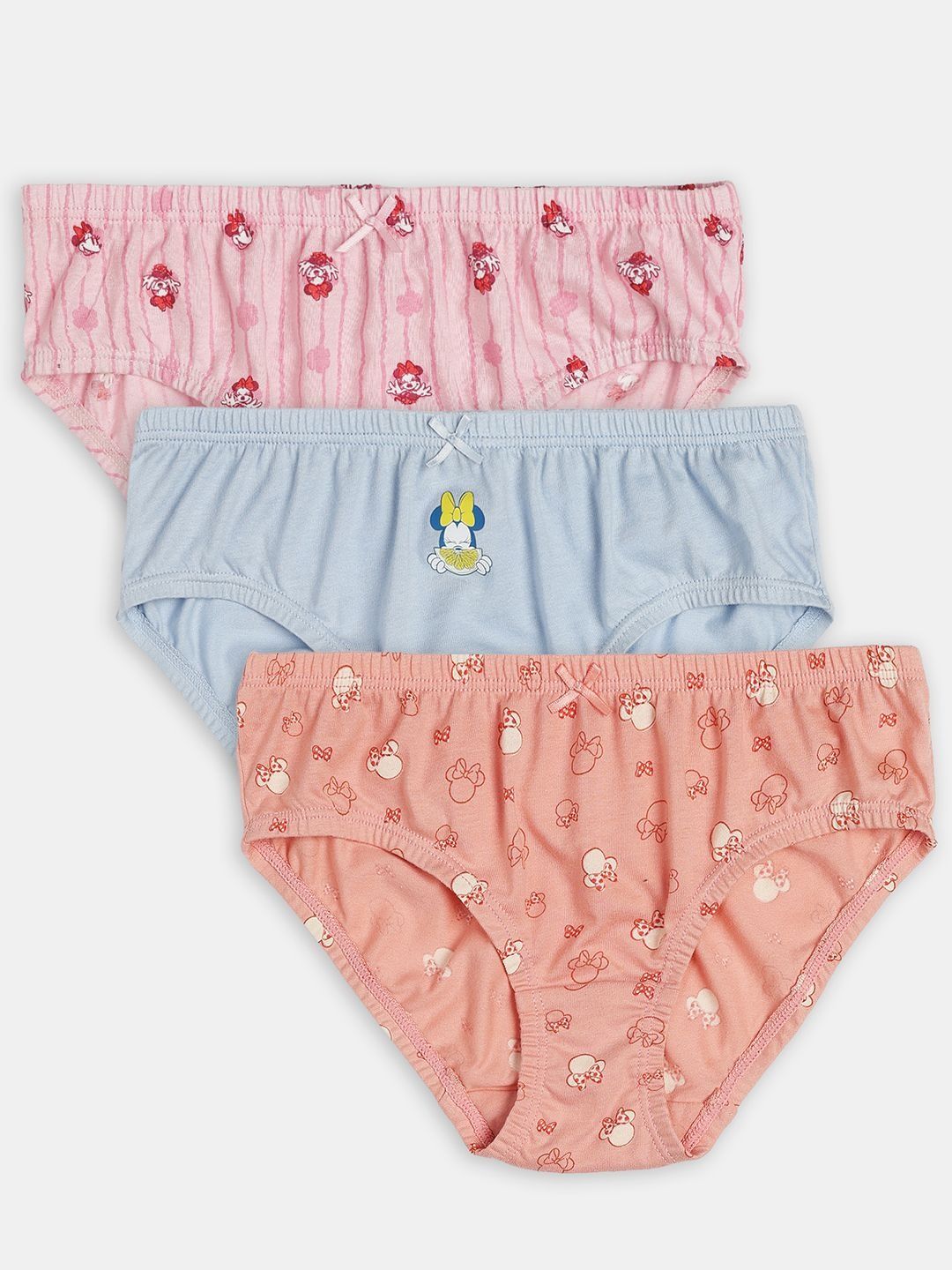 Jockey Pack of 3 Disney Minnie Mouse Super Combed Cotton Printed Panty - D701-picture-56