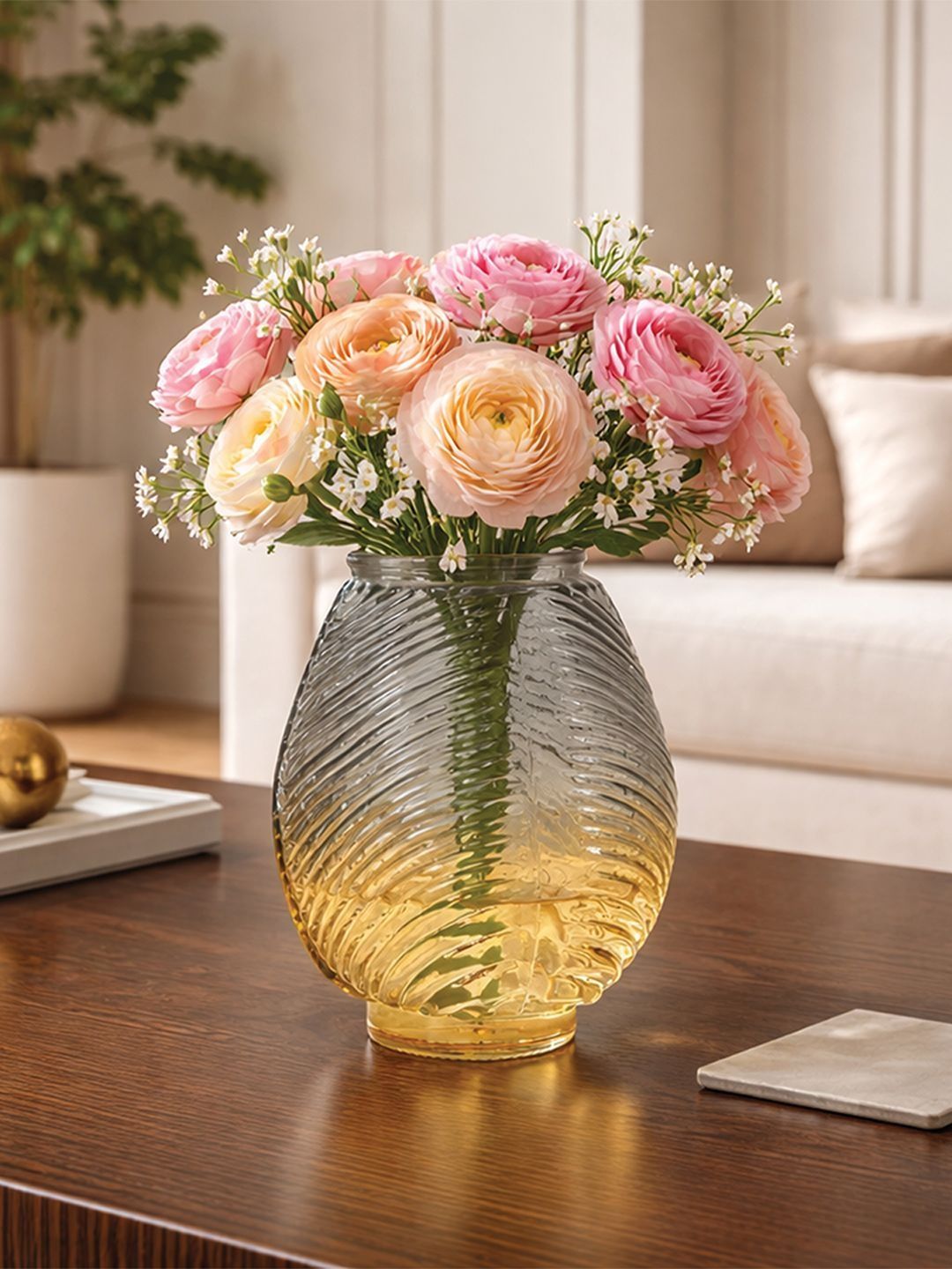 Art Street Transparent Glass Vases-image-34