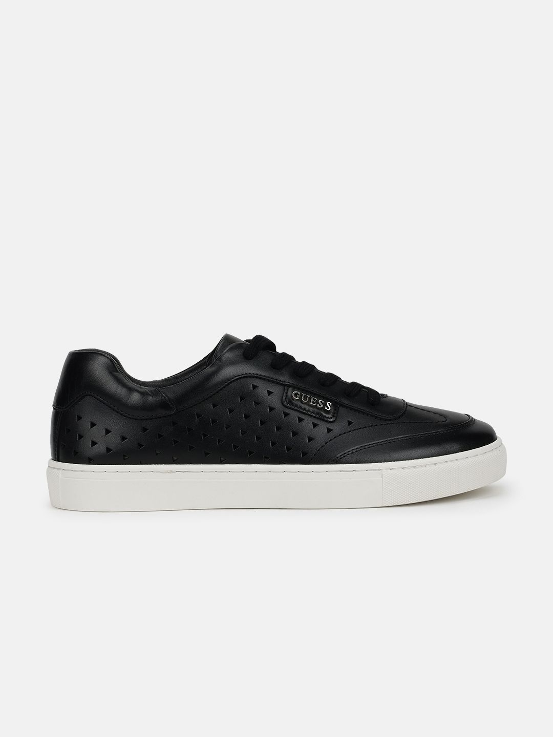 GUESS Men Perforations Leather Sneakers-image-43