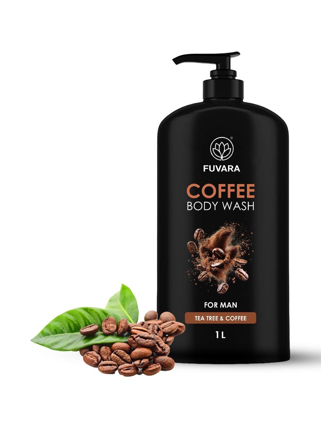 FUVARA Coffee Body Wash With Tea Tree - 1 L-image-10