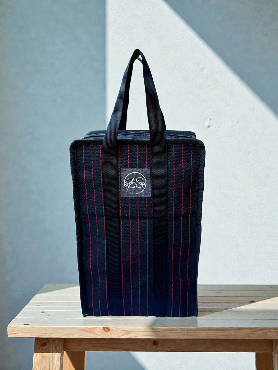 ZARWISS Unisex Striped Messenger Bag-picture-48