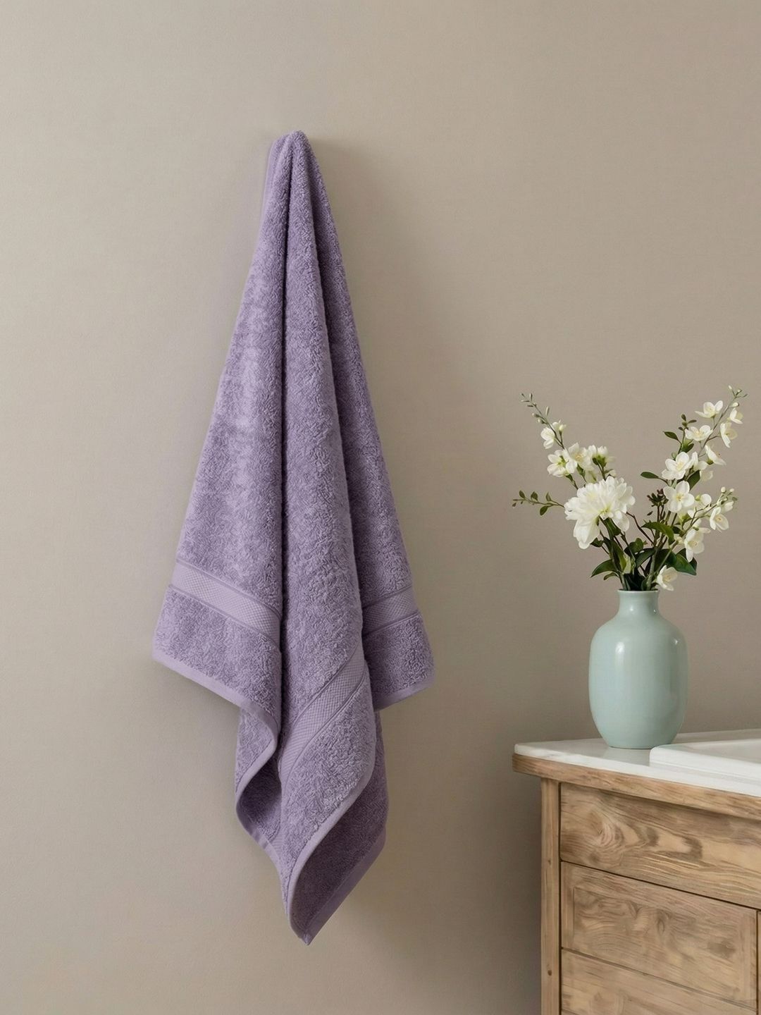 Monte Carlo Iris Blue Dusk Cotton 525 Gsm 75X150 Cm 1 Bath Towel-image-22