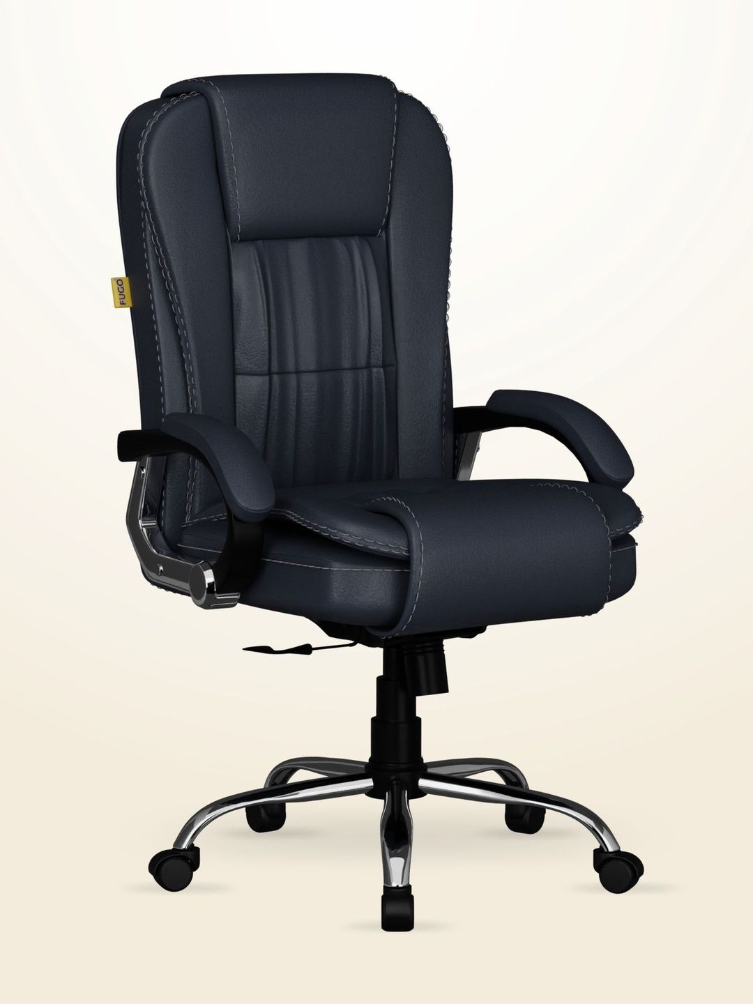 FUGO Grey Study Arm Chair Study Chair-picture-17