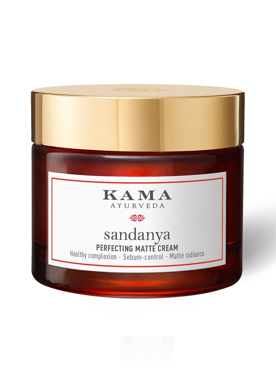 KAMA AYURVEDA Sandanya Perfecting Matte Cream for Sebum Control & Matte Radiance - 50 ml-image-32