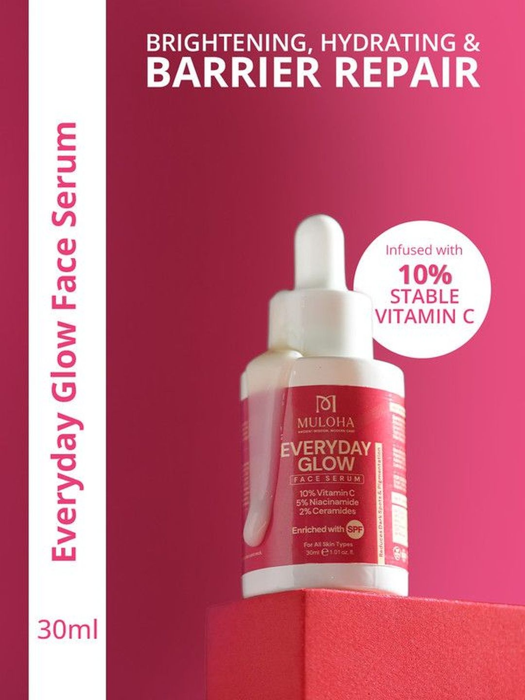 MULOHA Everyday Glow 10% Vitamin C Face Serum-30 ml-picture-51