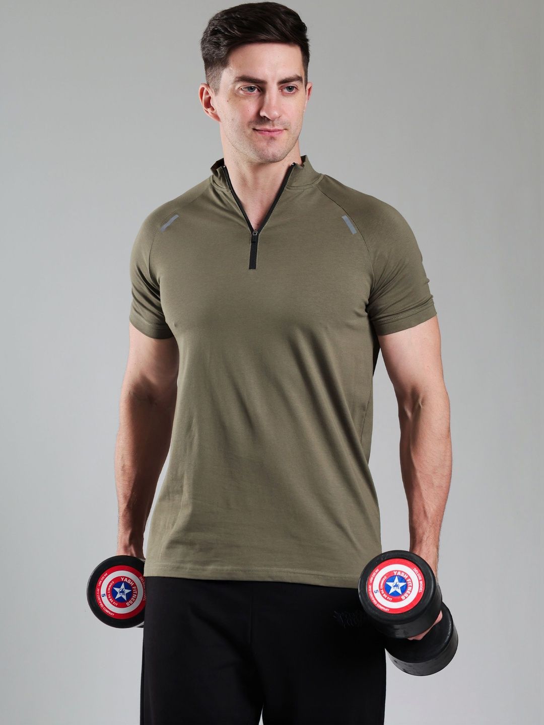 GROW Men High Neck T-shirt-picture-35