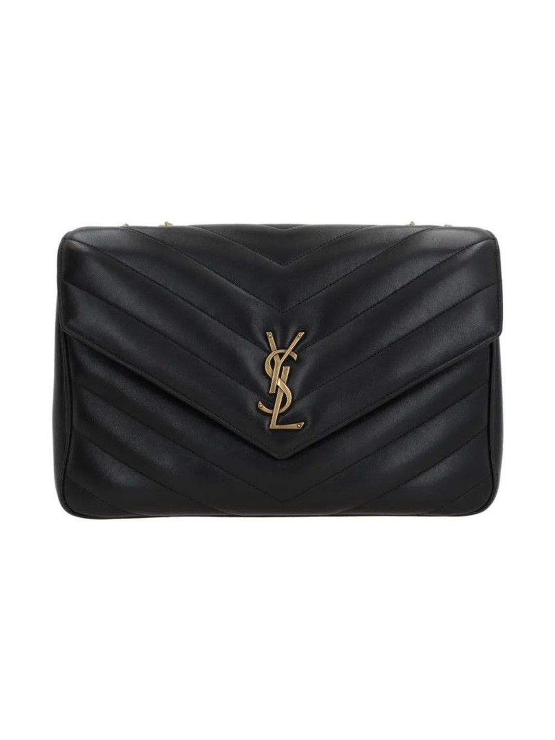 Black Loulou Large Shoulder Bag-image-26