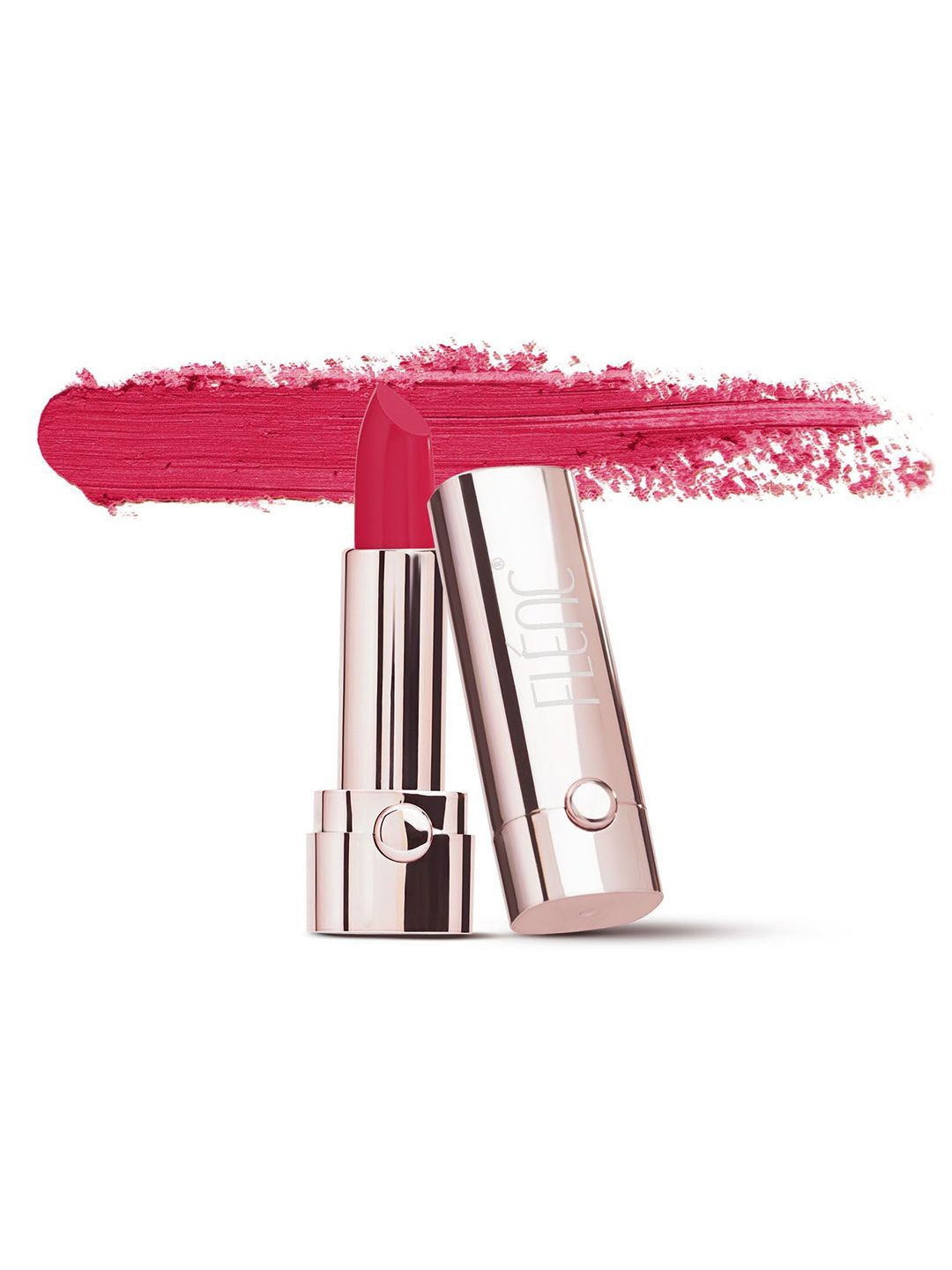 FLENC Satin Hydra Luxe Lipstick - Raspberry-5 Ml-Shade 08-image-3