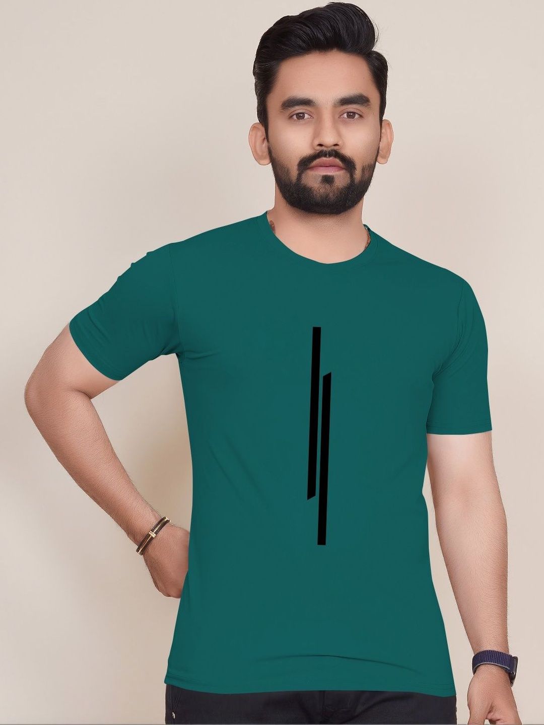 HAPPY KHAJANA Men Printed T-shirt-picture-24