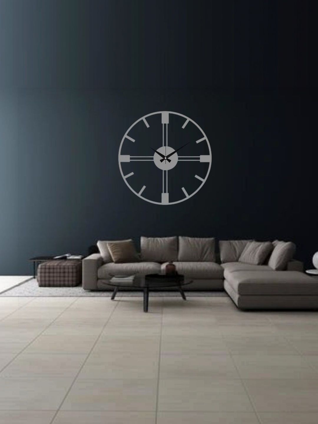 VENTUOS White & Grey Wall Clock-picture-40