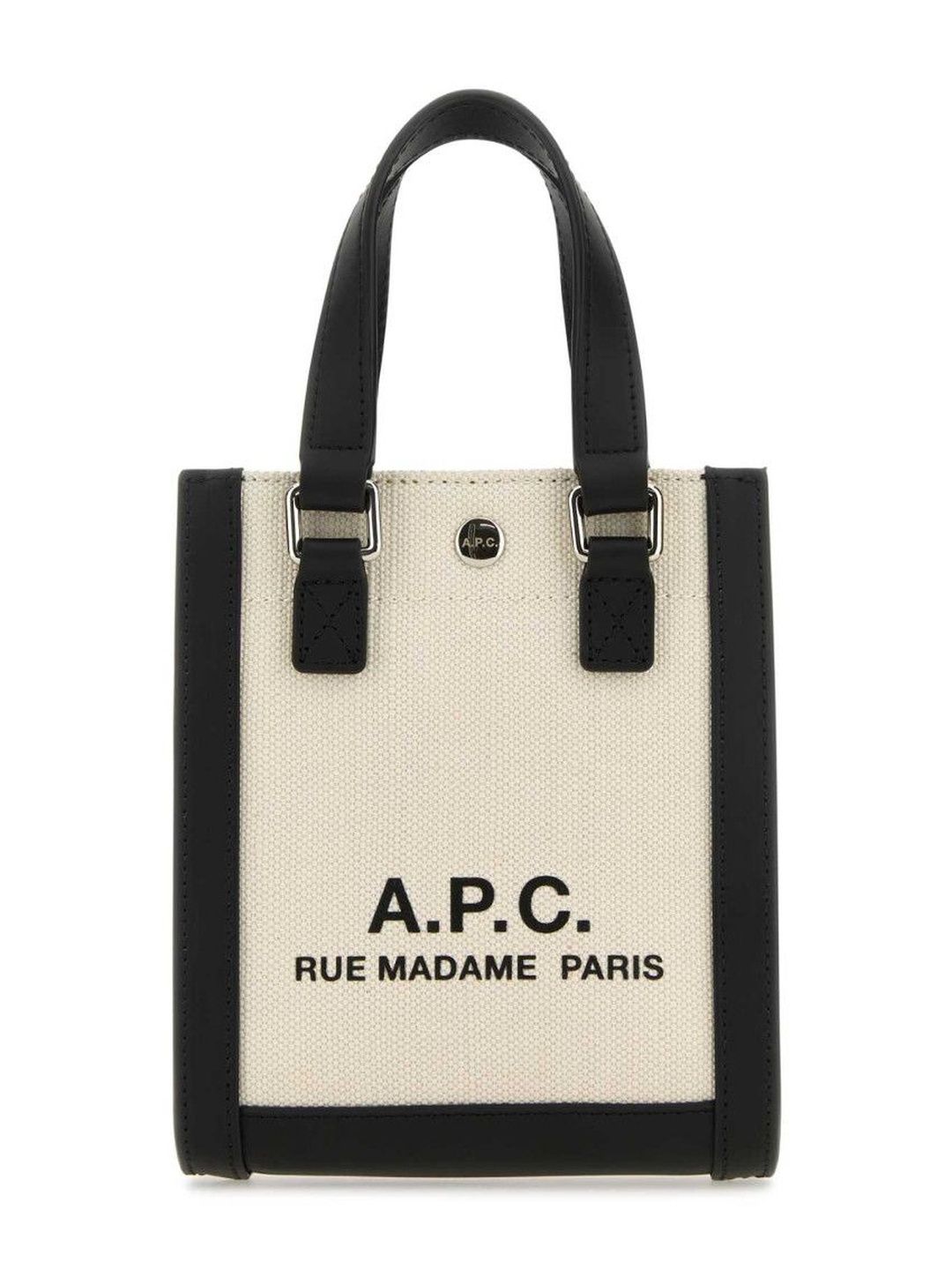 a.p.c. White Camille 2.0 Canvas Crossbody Bag-picture-30