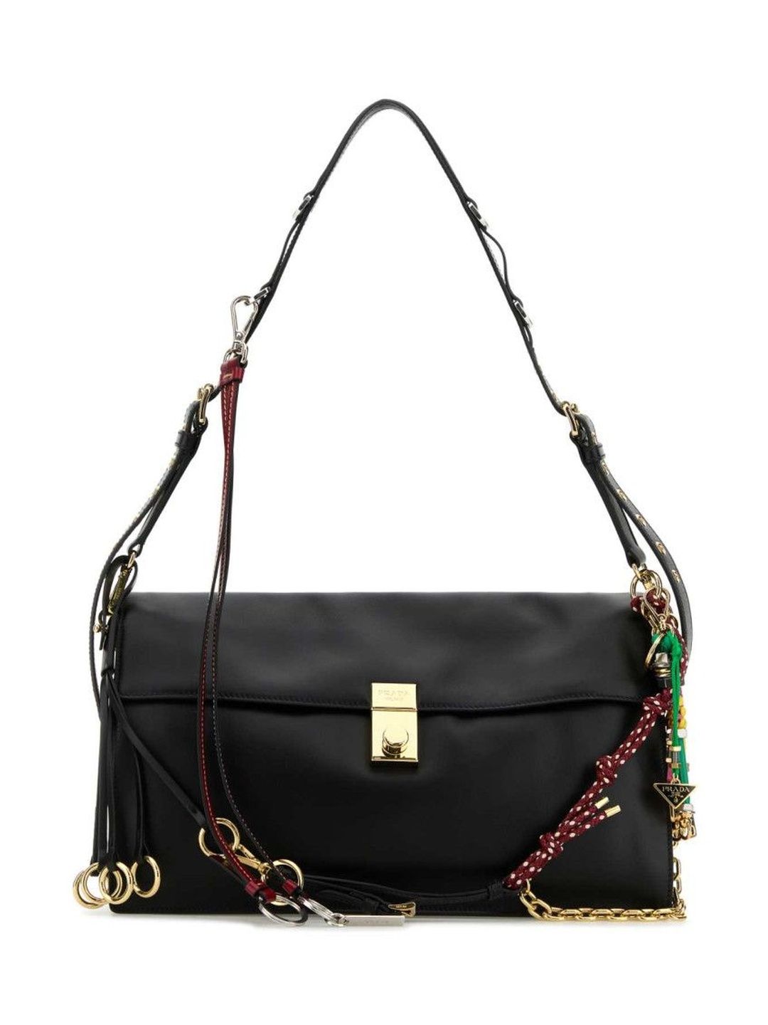 Prada Women Black Leather Handbags-picture-54