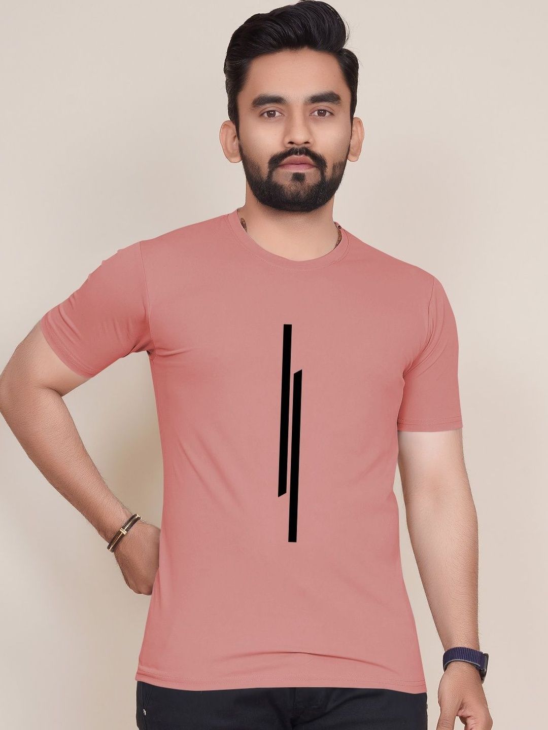 HAPPY KHAJANA Men Printed T-shirt-picture-25