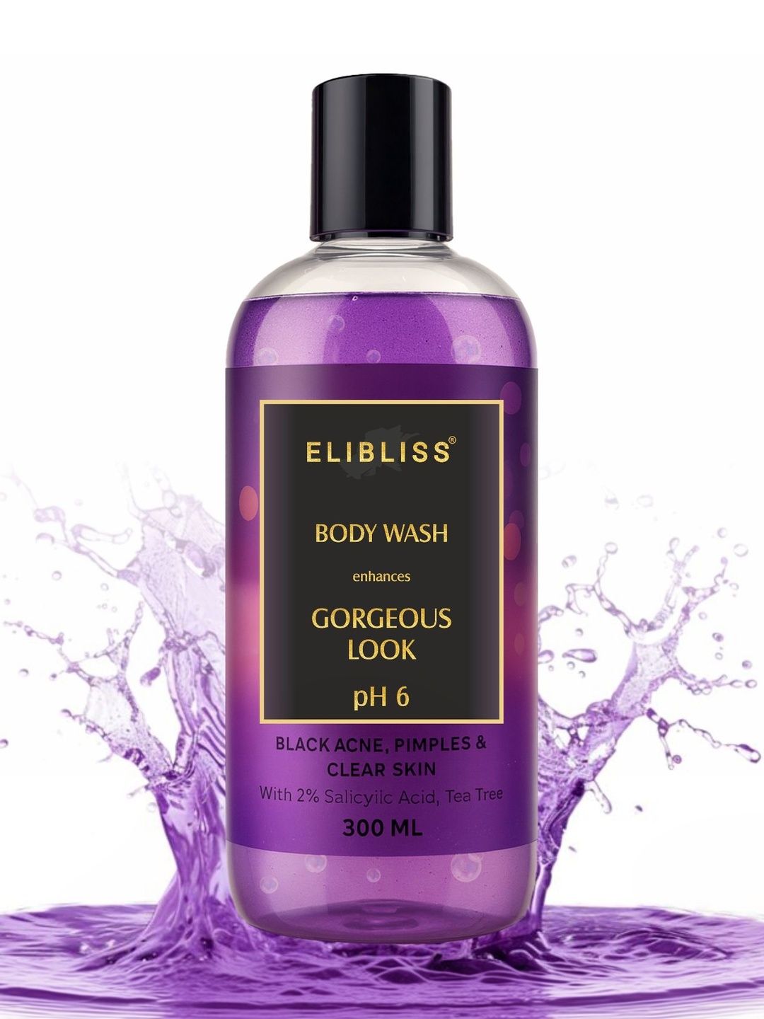 ELIBLISS Gorgeous Look Body Wash With Tea Tree - 300 ml-picture-19