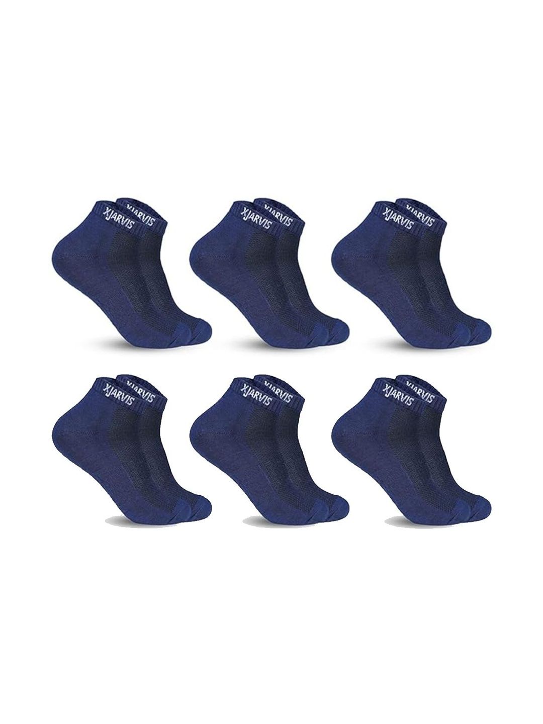 Xjarvis Women Pack of 6 Cotton Ankle Length Socks-picture-14