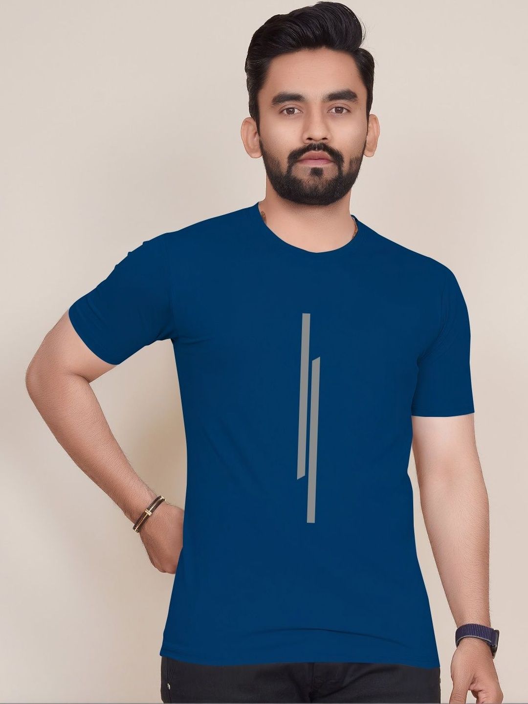 HAPPY KHAJANA Men Printed T-shirt-picture-23