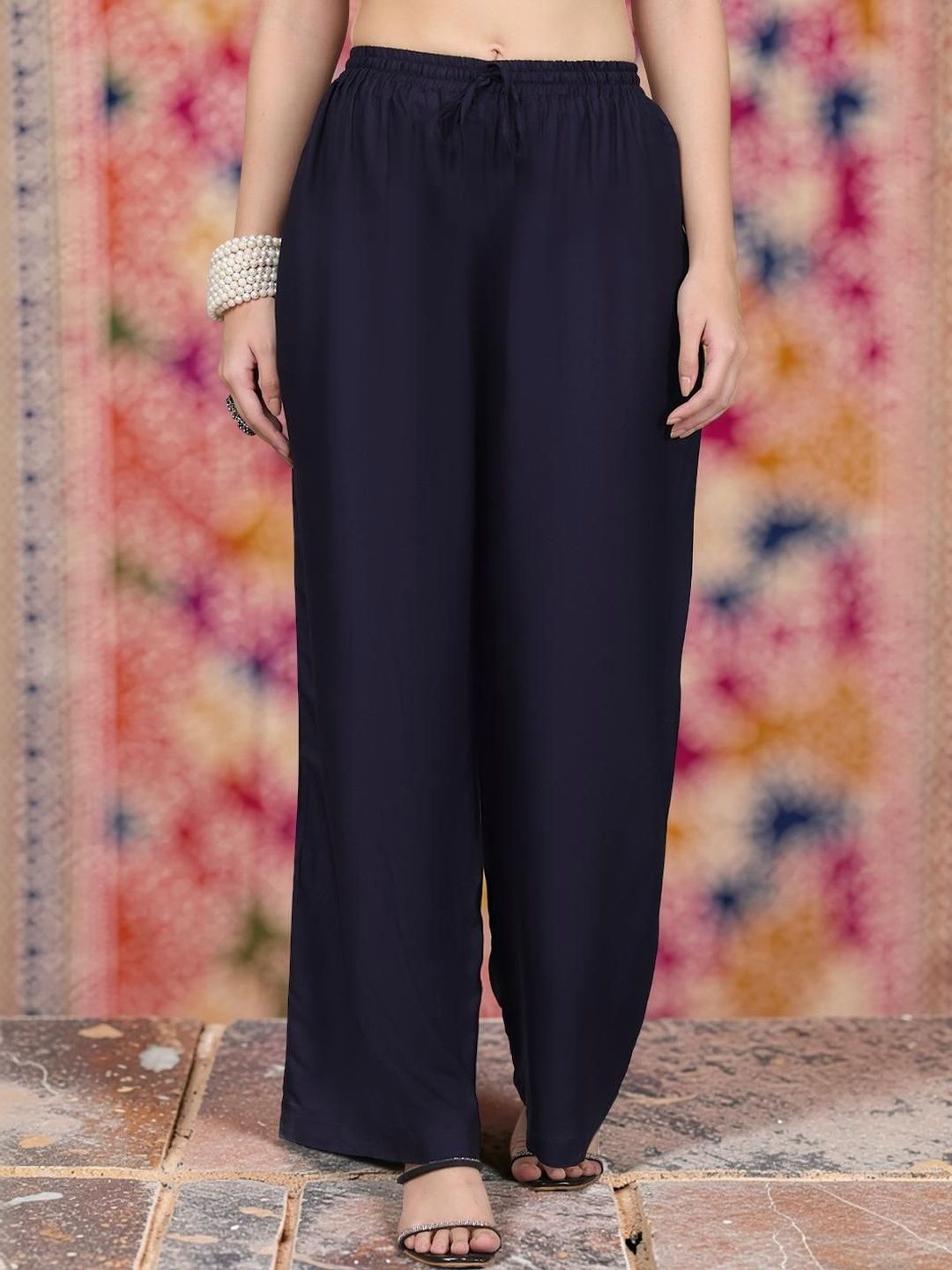 GRACIT Women Flared Ethnic Palazzos-image-33