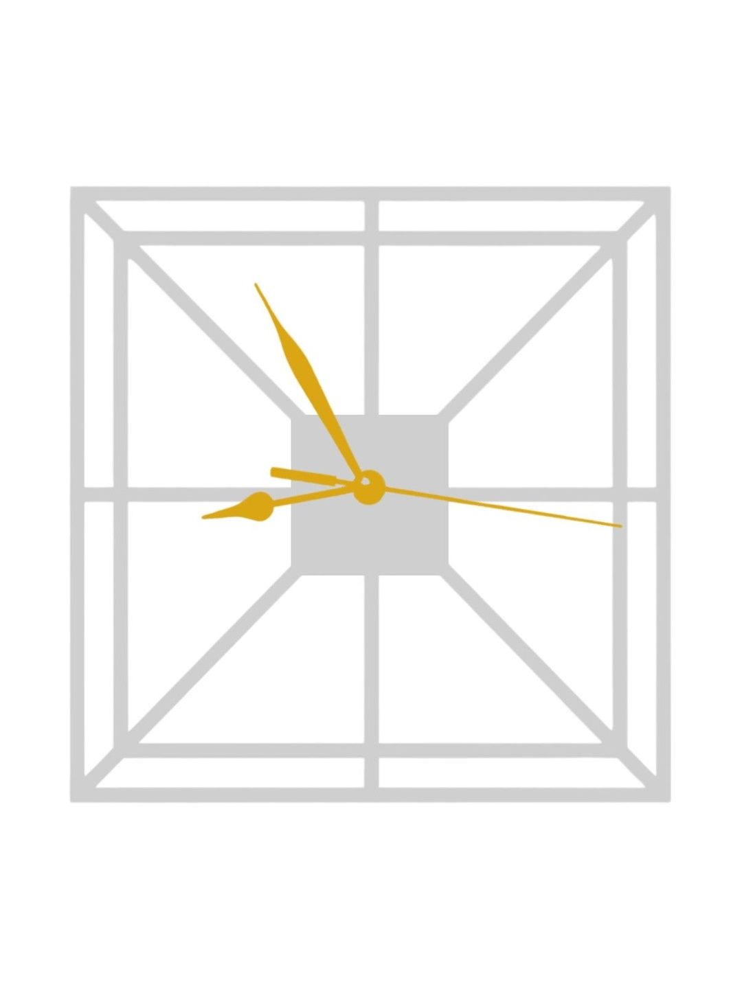 VENTUOS Grey & Grey Textured Wall Clock-picture-49