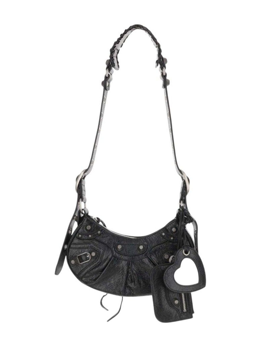 balenciaga Black Le Cagole XS shoulder bag-picture-50