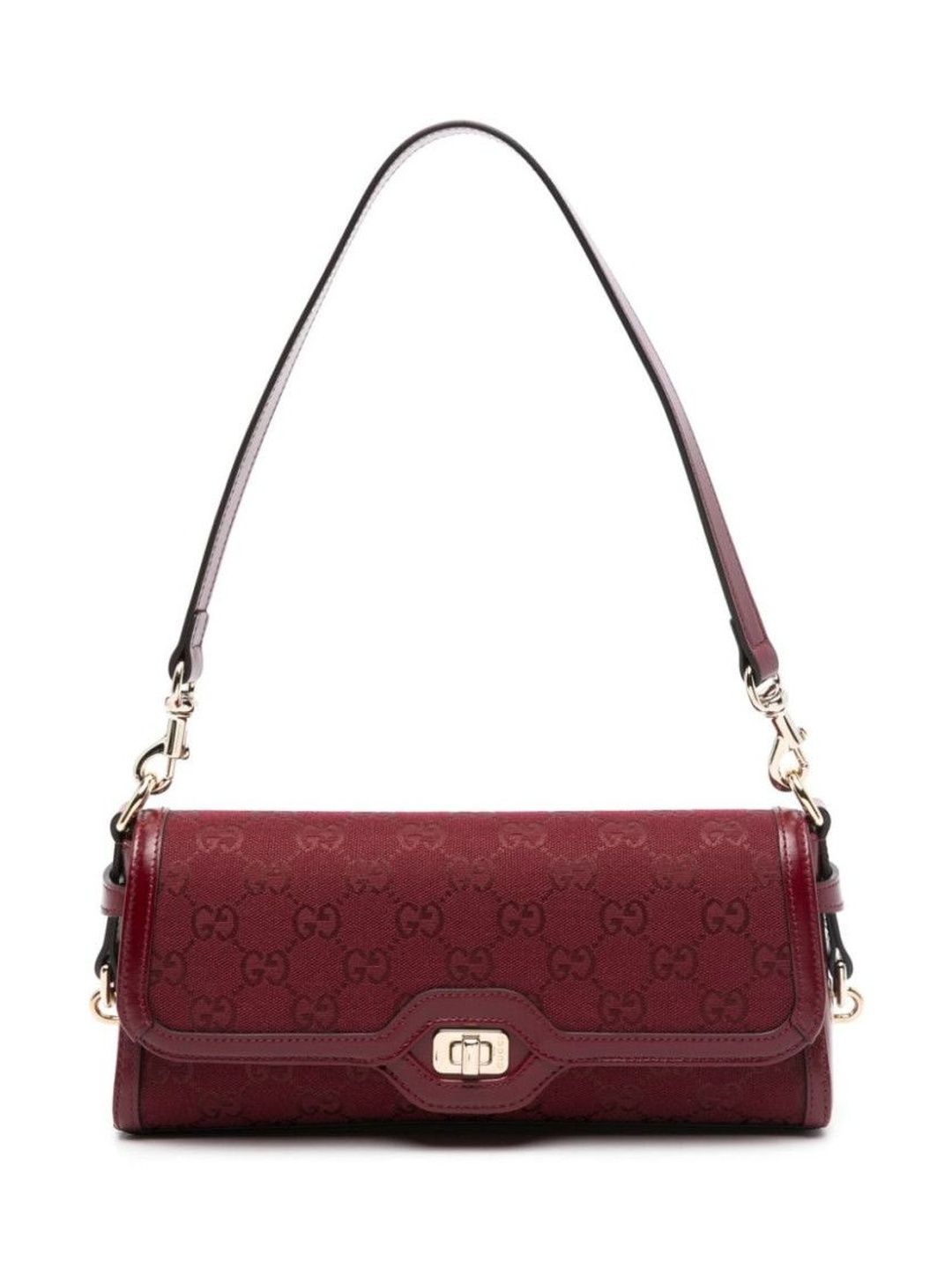 Gucci Women Maroon Canvas Handbags-picture-24