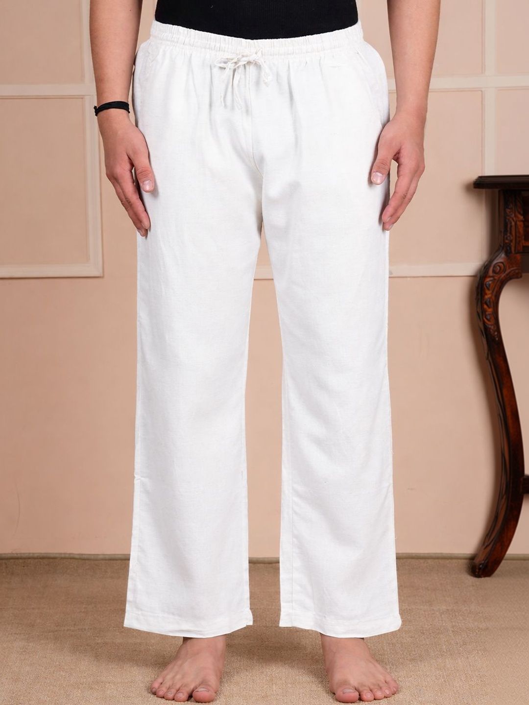 Style Shoes Mid-Rise Straight Lounge Pants-picture-54