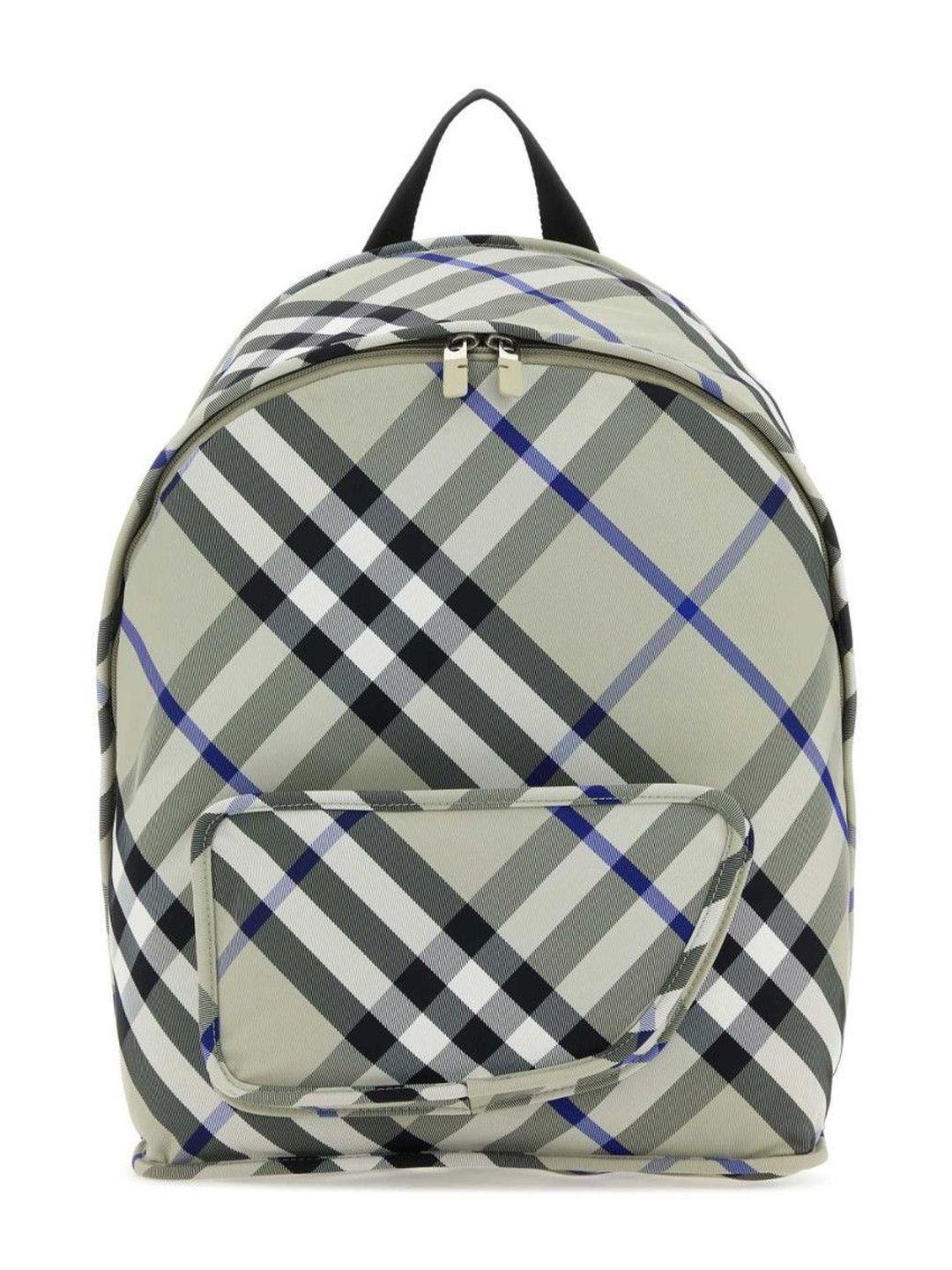 burberry Grey Printed Nylon Shield Backpack-picture-27