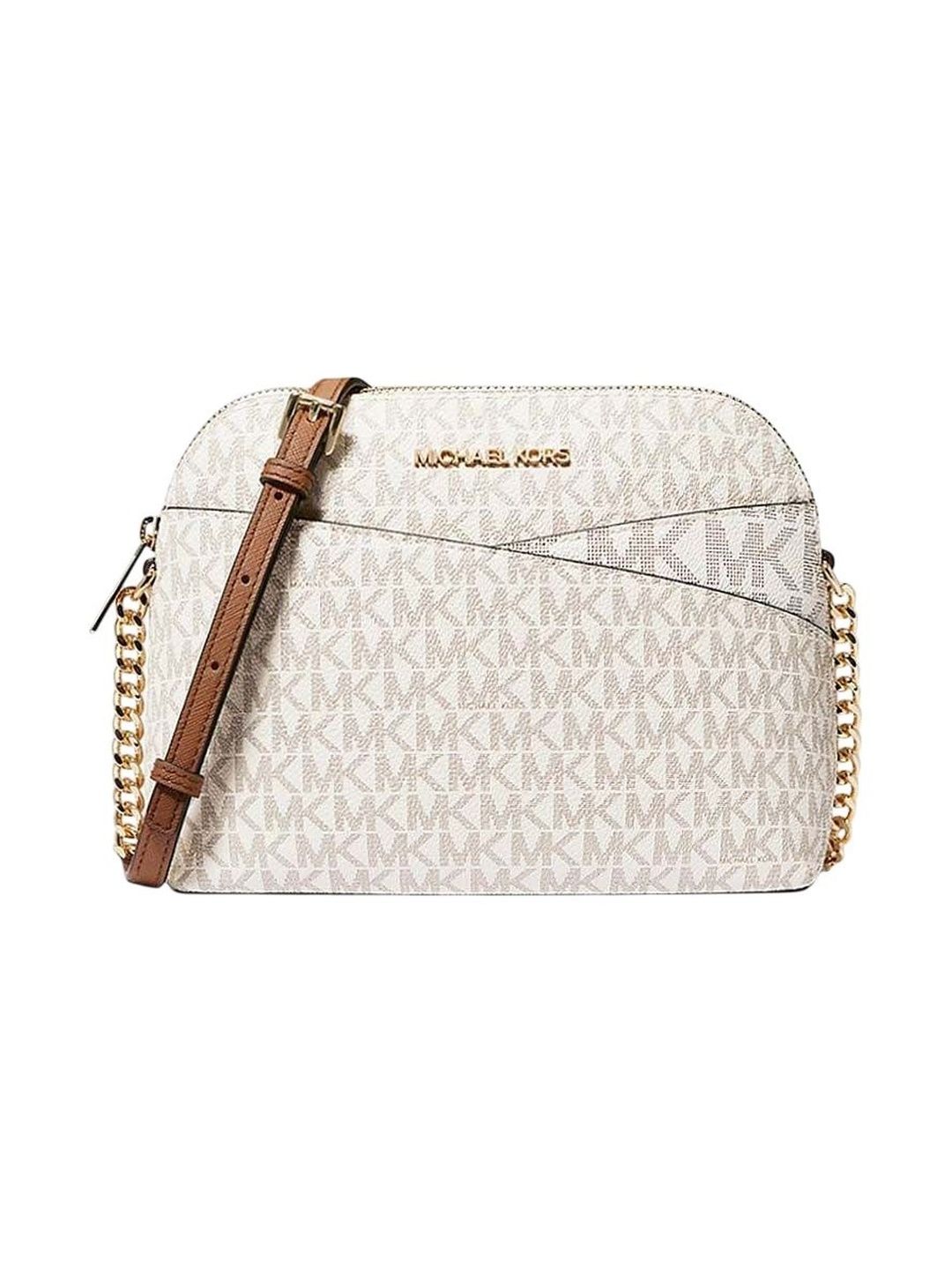 Michael Kors Women Off White Canvas Handbags-picture-55
