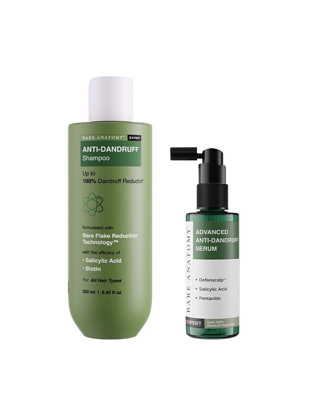 Bare Anatomy Anti Dandruff Shampoo & Advanced Anti Dandruff Serum- 50 ml Hair Care Combo-picture-17