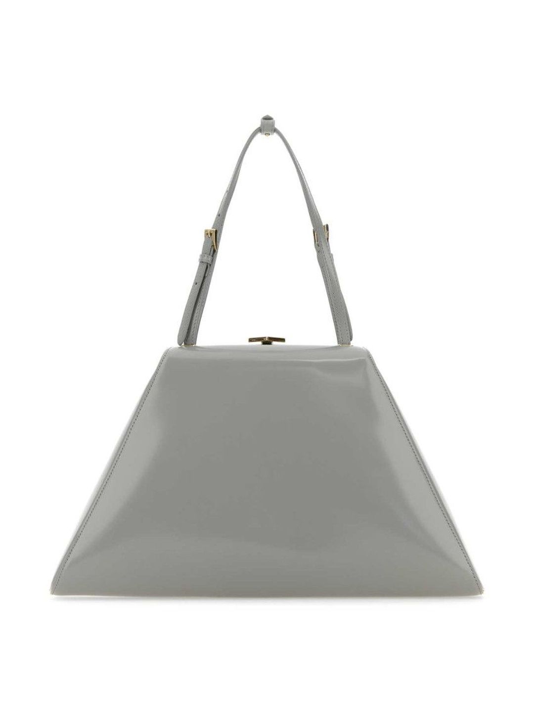 Prada Grey Trapeze-Shaped Shoulder Bag-picture-52