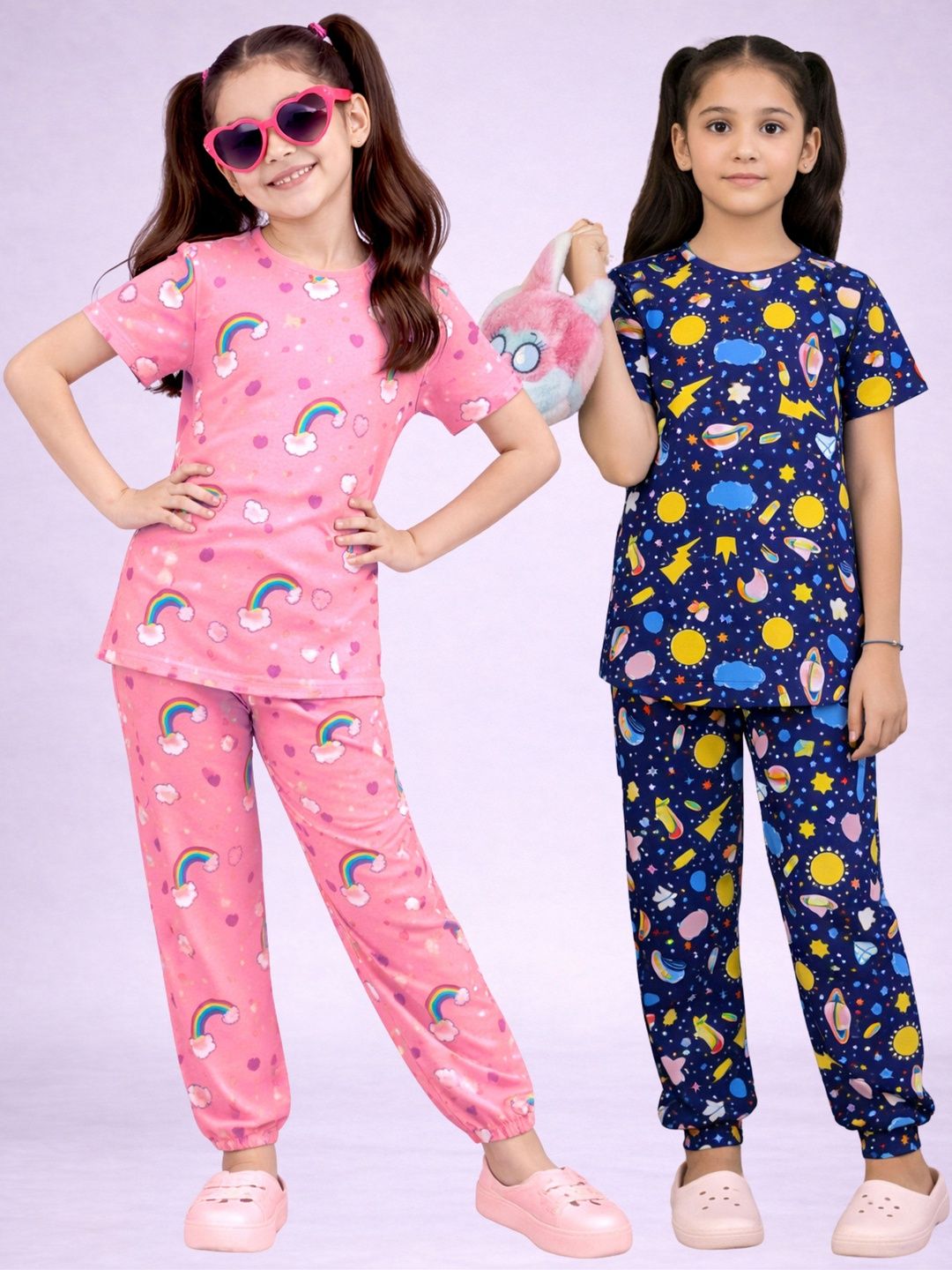 LITBABY Girls Printed Maxi Nightdress-image-18