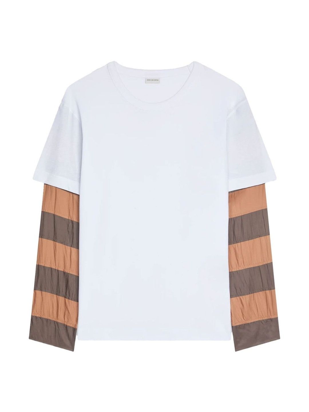 Dries Van Noten White Loose Fit T-Shirt-picture-11